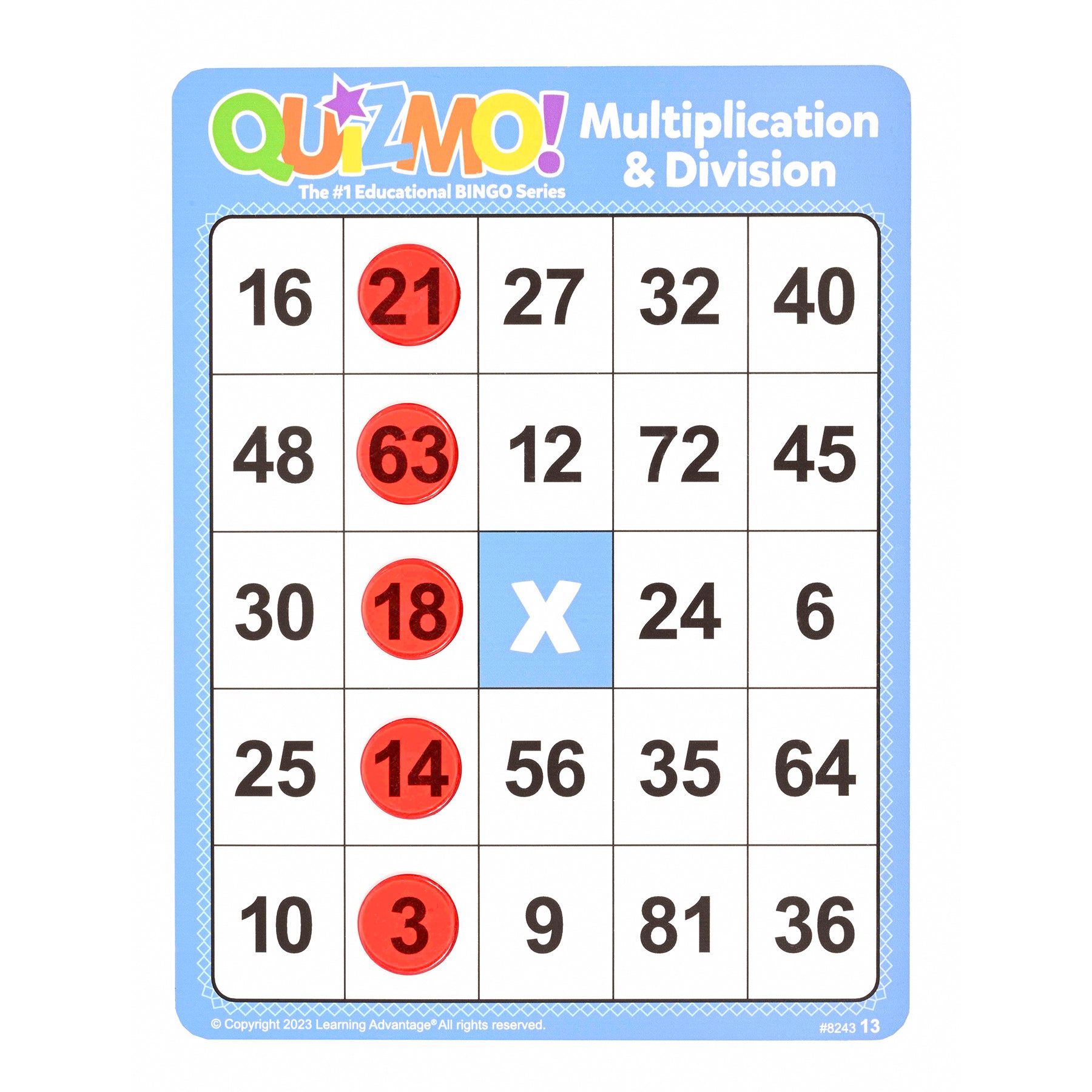 QUIZMO® Multiplication & Division