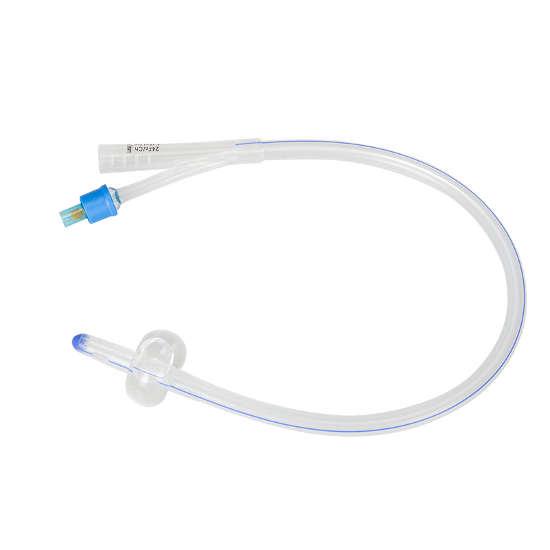 Silicone Foley Catheters 2-way Standard, 24 Fr, 5-10 cc - 10 boxes per Case