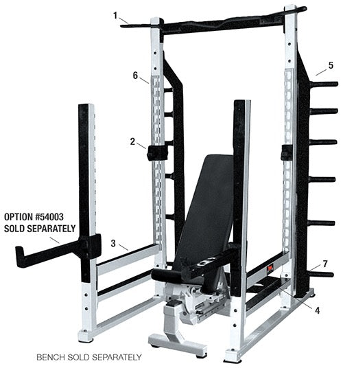 STS MULTI-FUNCTION RACK - SILVER