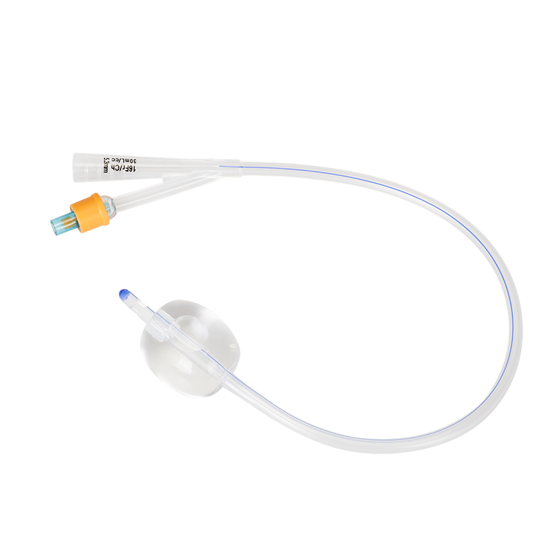 Silicone Foley Catheters 2-way Standard, 16 Fr, 30 cc - 10 boxes per Case