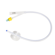 Silicone Foley Catheters 2-way Standard, 20 Fr, 30 cc - 10 boxes per Case