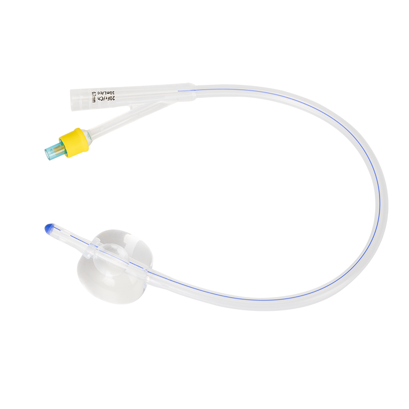 Silicone Foley Catheters 2-way Standard, 20 Fr, 30 cc - 10 boxes per Case