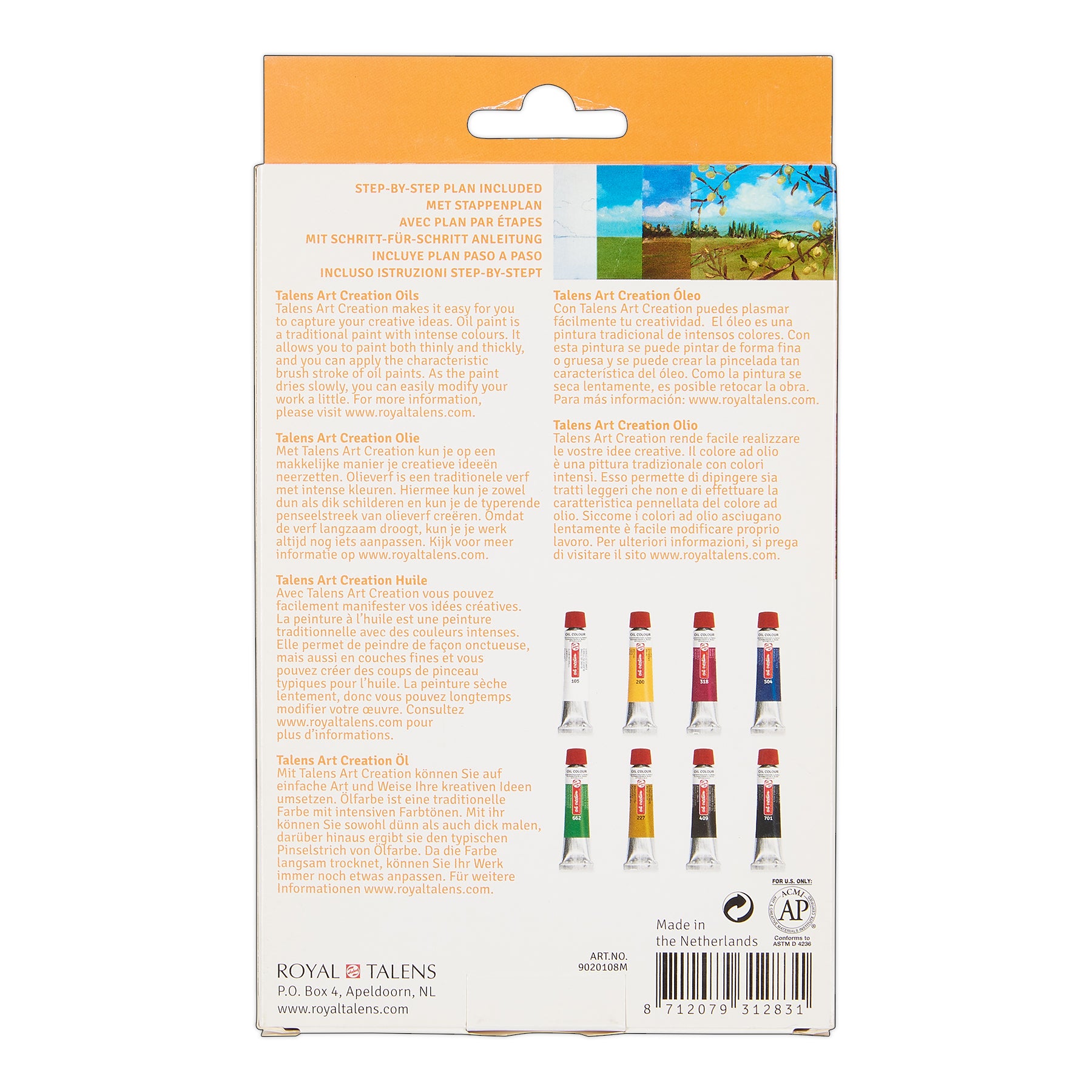 Oil Set, 8 x 12mL