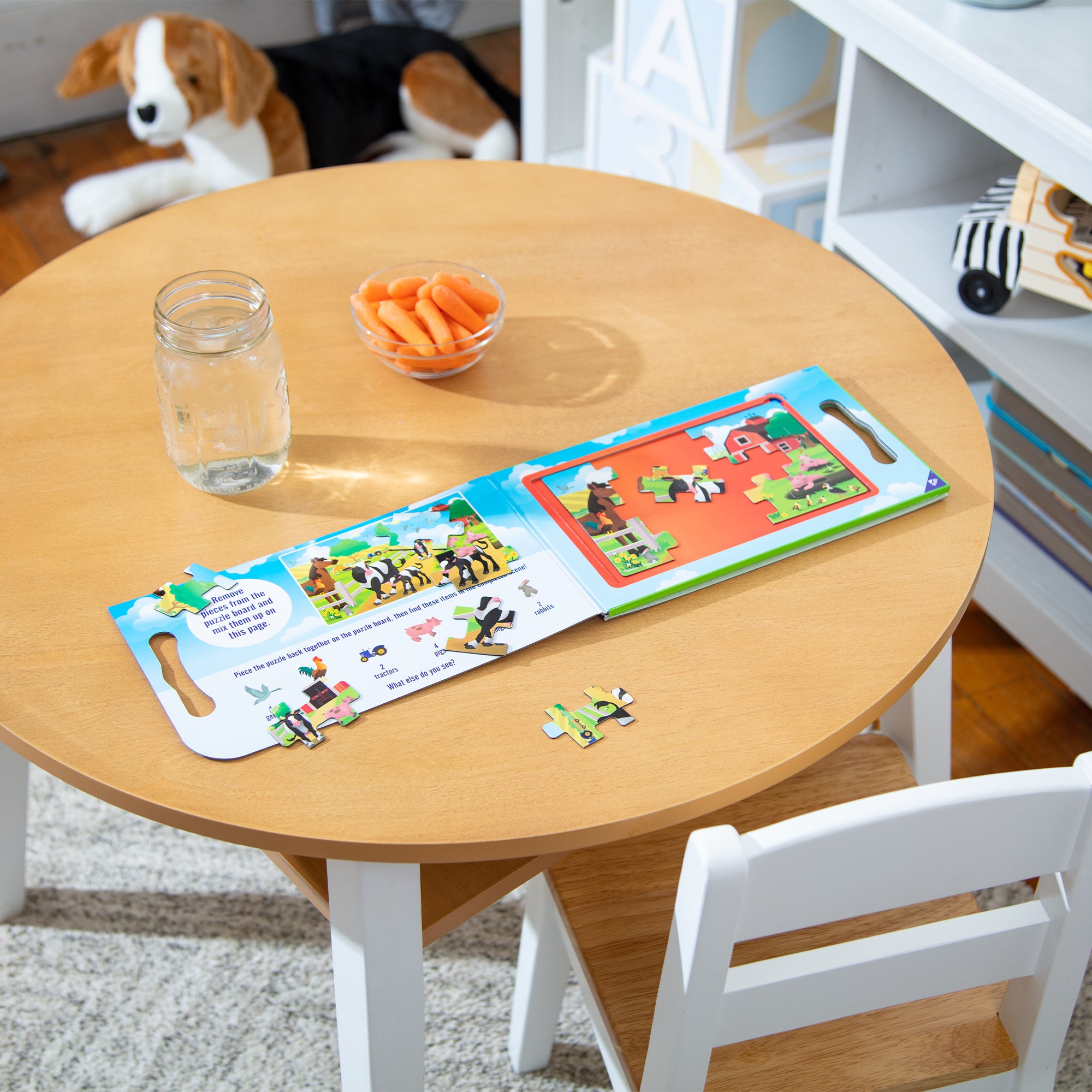 Take Along Magnetic Jigsaw Puzzles - On the Farm