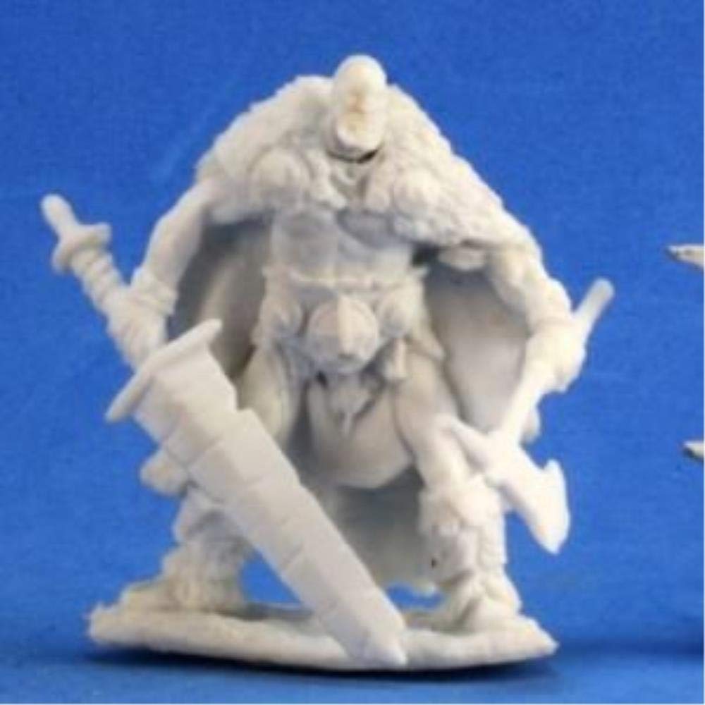 Reaper 77199 Bones Thund Bloodwrack, Barbarian Miniature