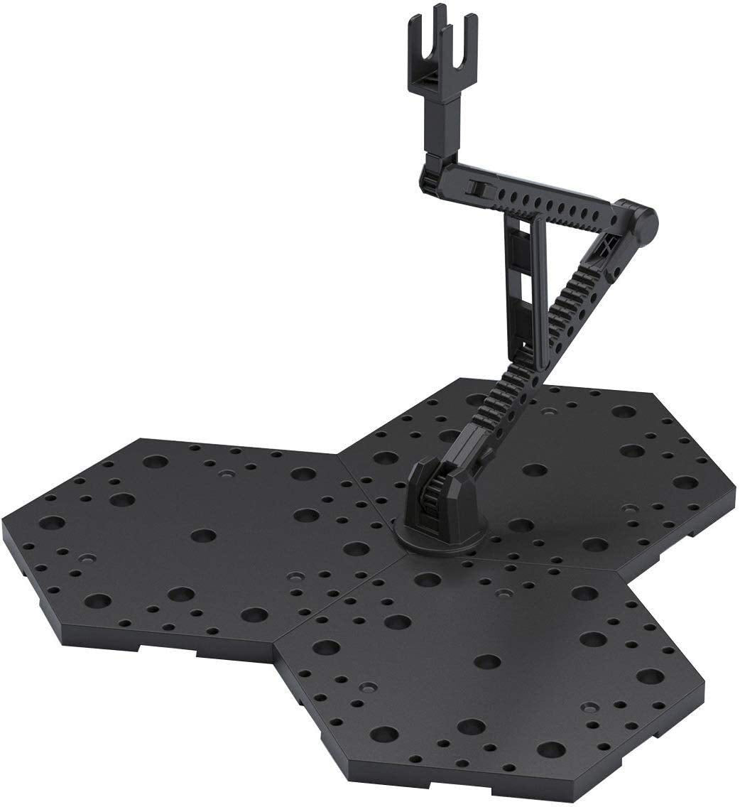 Bandai Hobby - Accessory - Black Action Base 4 (1/100) Model Kit Base