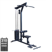 Lat Machine, Low Row, 310Lb Stack