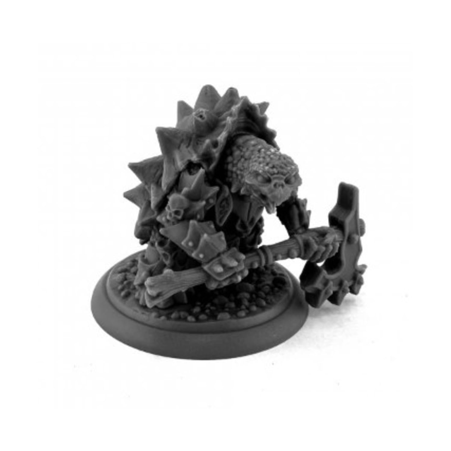 Reaper Spikeshell Antipaladin Miniature 25mm Heroic Scale Figure Bones Black Miniatures