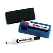 Marks a Lot Whiteboard Marker and Eraser Set, Black & Red (AVE24412) Category: Dry-Erase Markers