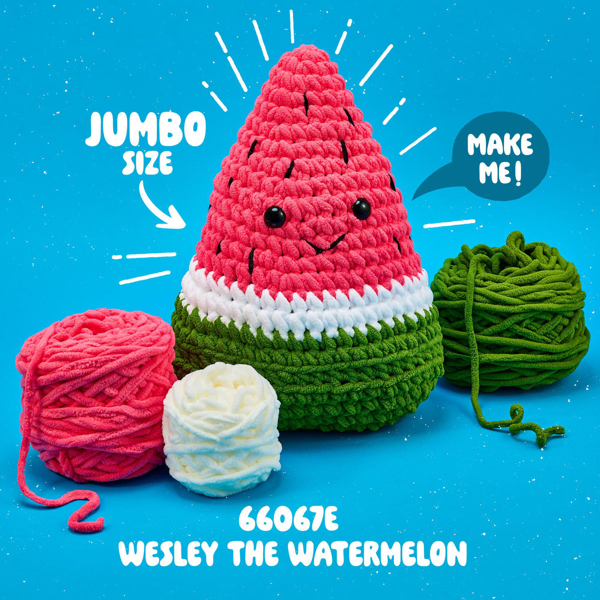 WESLEY THE WATERMELON CROCHET KIT