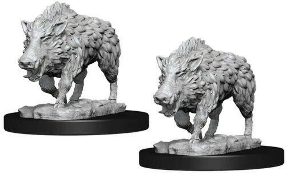 WizKids Deep Cuts Unpainted Miniatures: Wave 7: Wild Boar