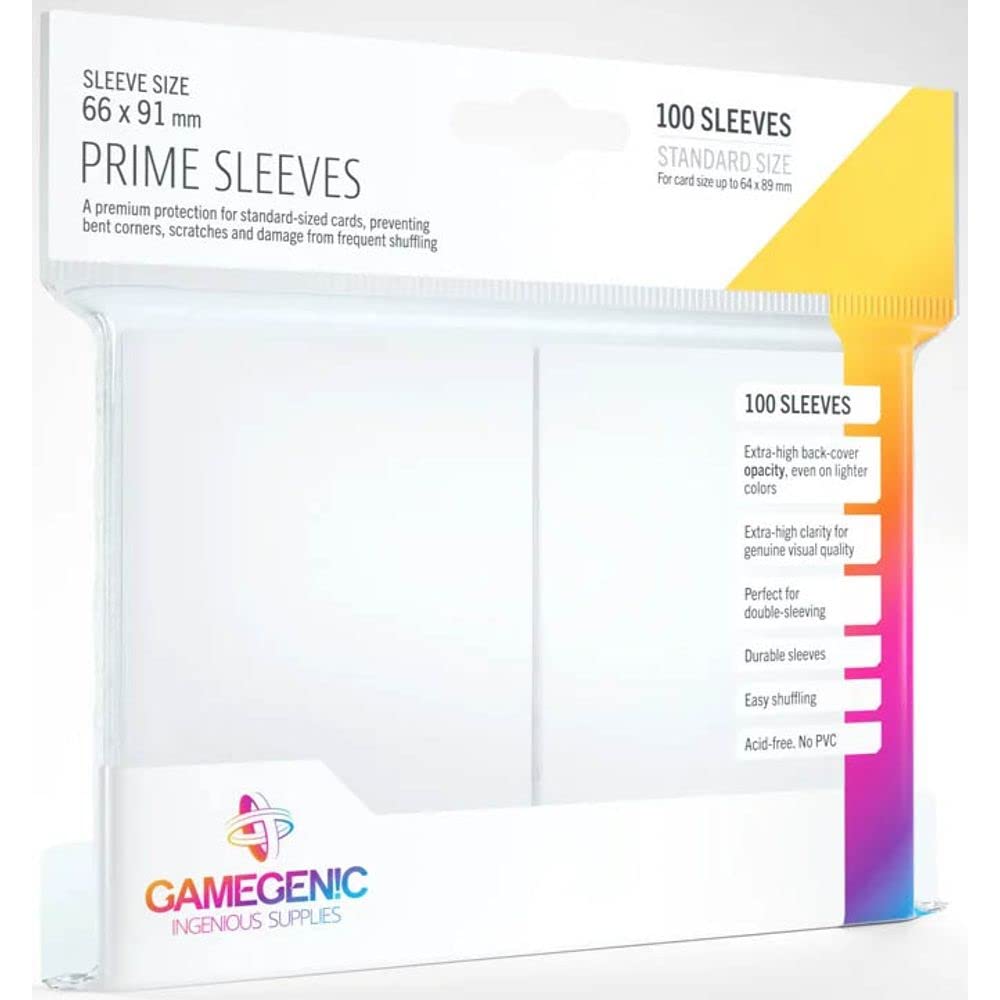 Deck Protector: Prime: White (100)
