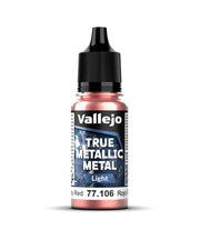 Vallejo - Ruby Red Light | True Metallic Metal TMM | Acrylic Colors for Painting Metal Effects on Fantasy, Historical, and Wargaming Miniatures | 18 ml (0.6 fl.oz.)