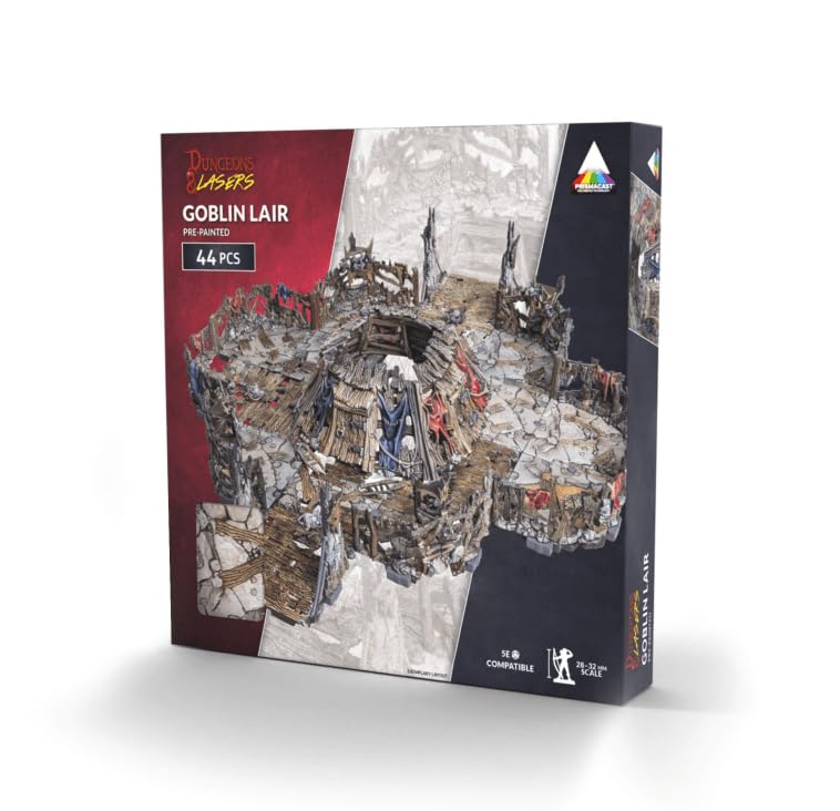 Dungeons & Lasers: Prepainted Goblin Lair