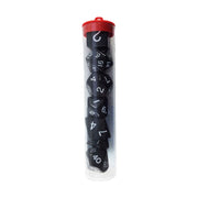 7-Set Tube Jumbo Black with White