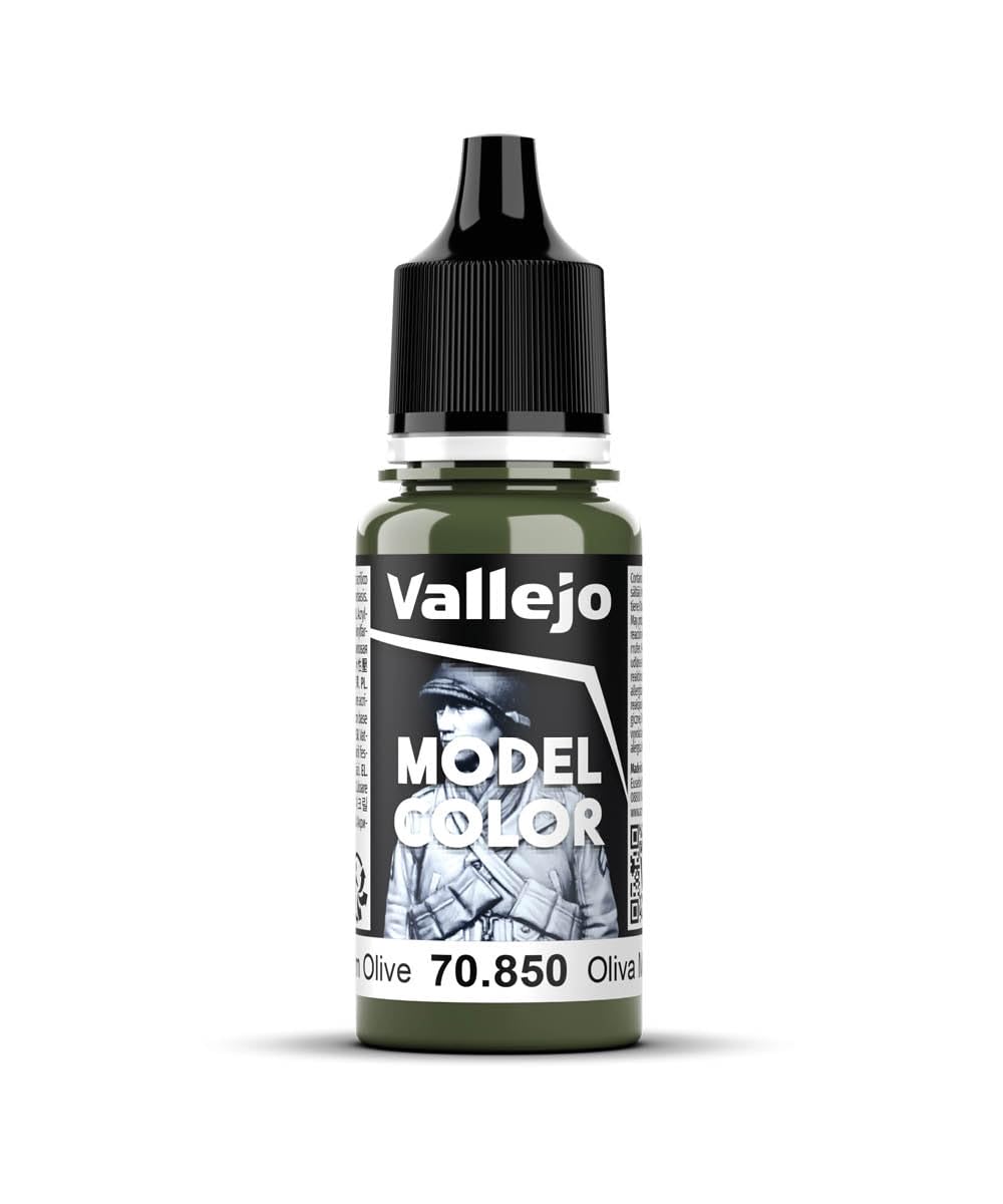 Vallejo Medium Olive Paint, 18ml