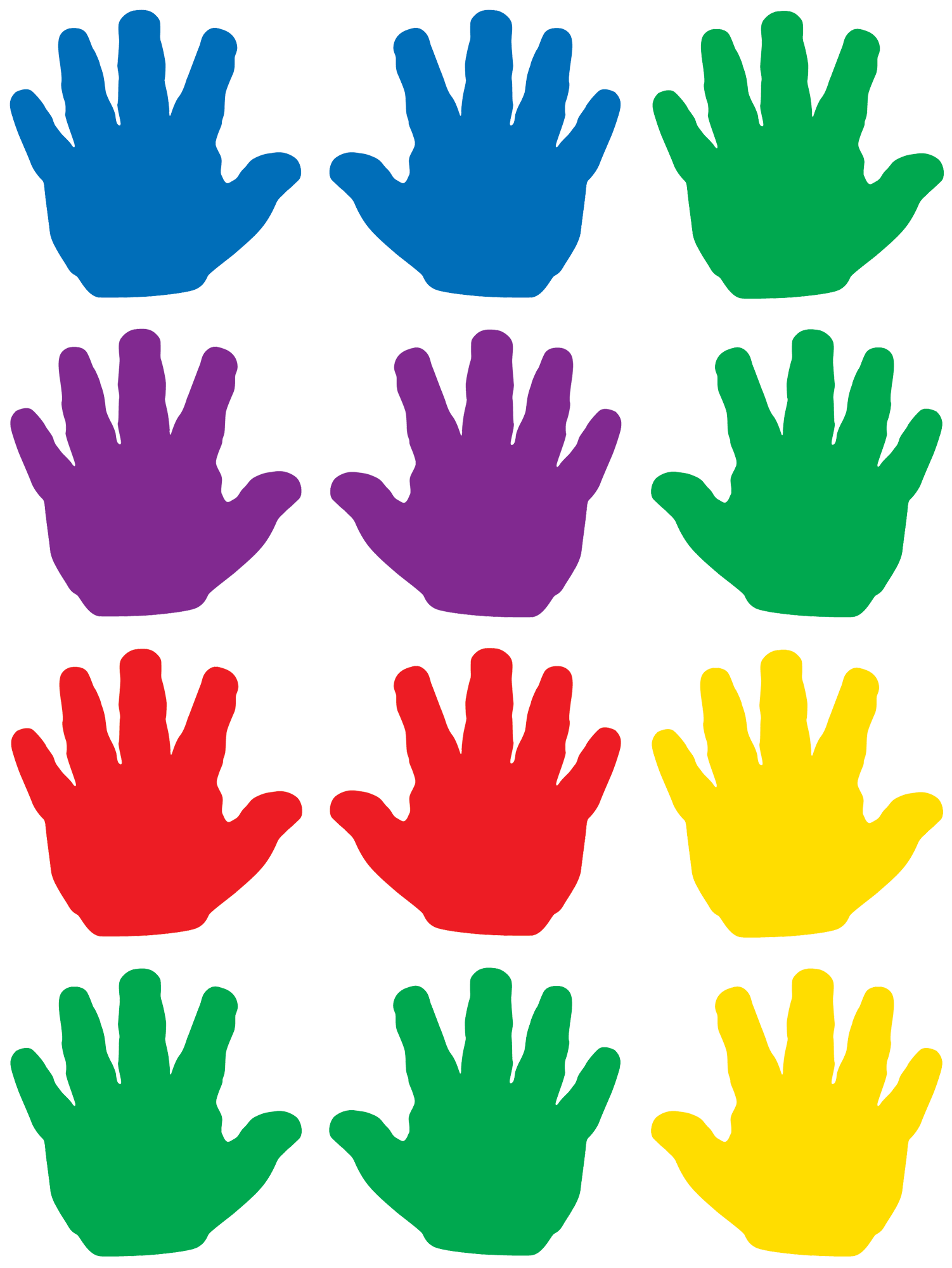 Handprints Mini Accents