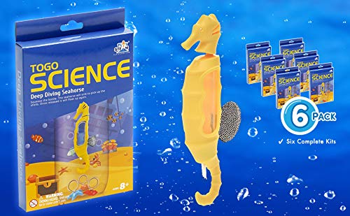 PLAYSTEAM Deep Diving Seahorse STEM Set (Pack of 6)