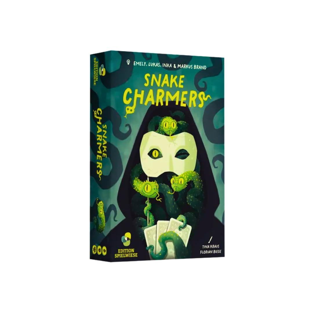 Snake Charmers | Bluffing & Deduction Card Game for Adults, Teens & Kids | Outsmart Rivals & Uncover Hidden Roles | Fun Strategic Party Game for Friends & Family | 3 - 6 Players | Ages 8+ | 15 Min