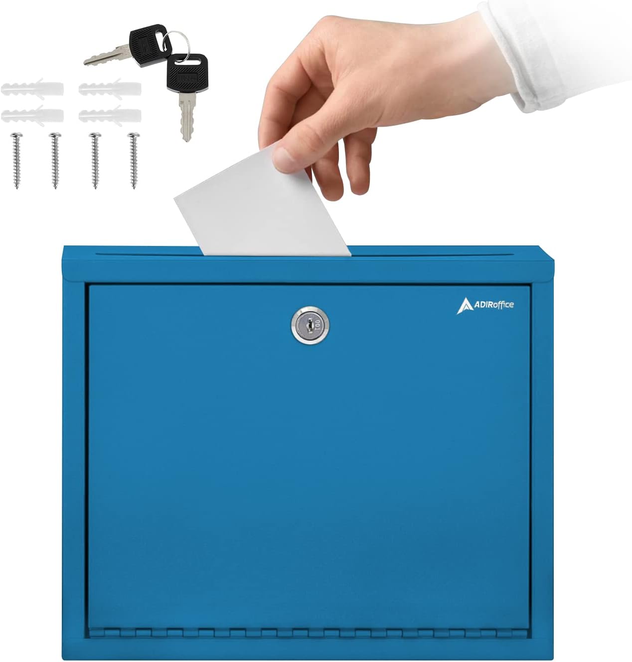 Wall Mountable Large Steel  Drop Box