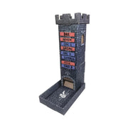 Role 4 Initiative R4I44022 12 in. Initiative Dark Castle Dice Tower with Magnetic Turn Tracker - 28 mm
