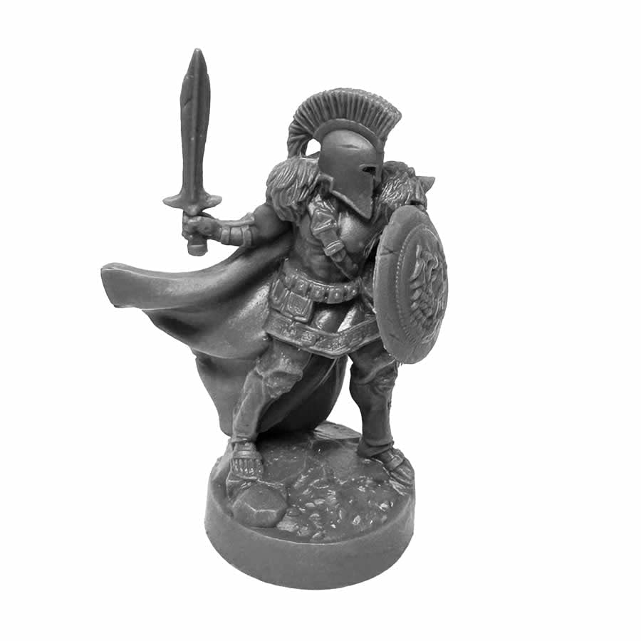 Reaper Miniatures Jaxon Greek Warrior Hero Miniature 25mm Heroic Scale Figure Bones Black