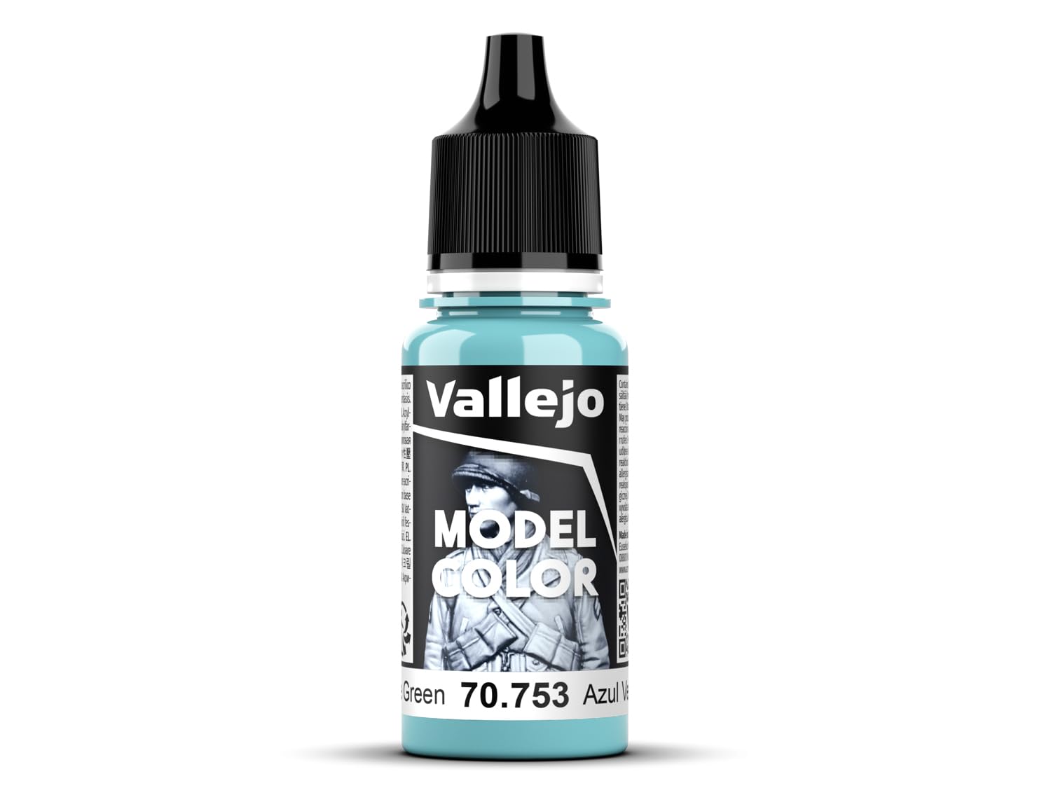 AV Vallejo Vallejo Model Color 70753 Light Blue Green (18ml)