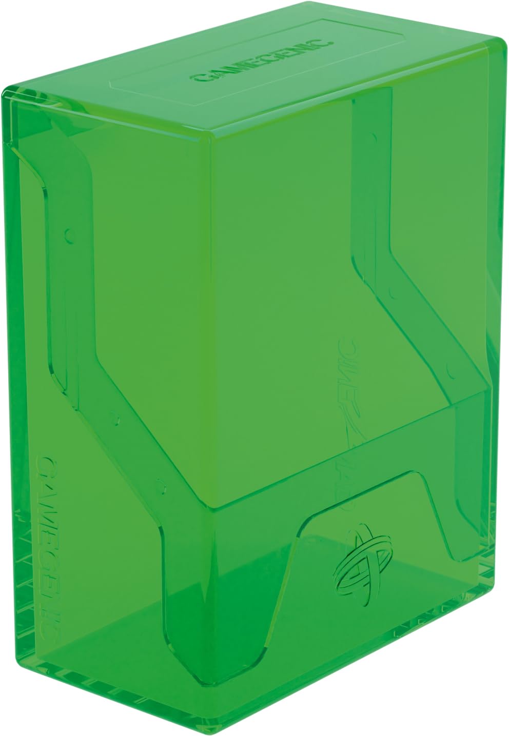 Gamegenic Bastion 50+ XL Deck Box - Compact, Secure, and Perfectly Organized for Your Trading Cards! Safely Protects 50+ Double-Sleeved Cards, White Color, Made