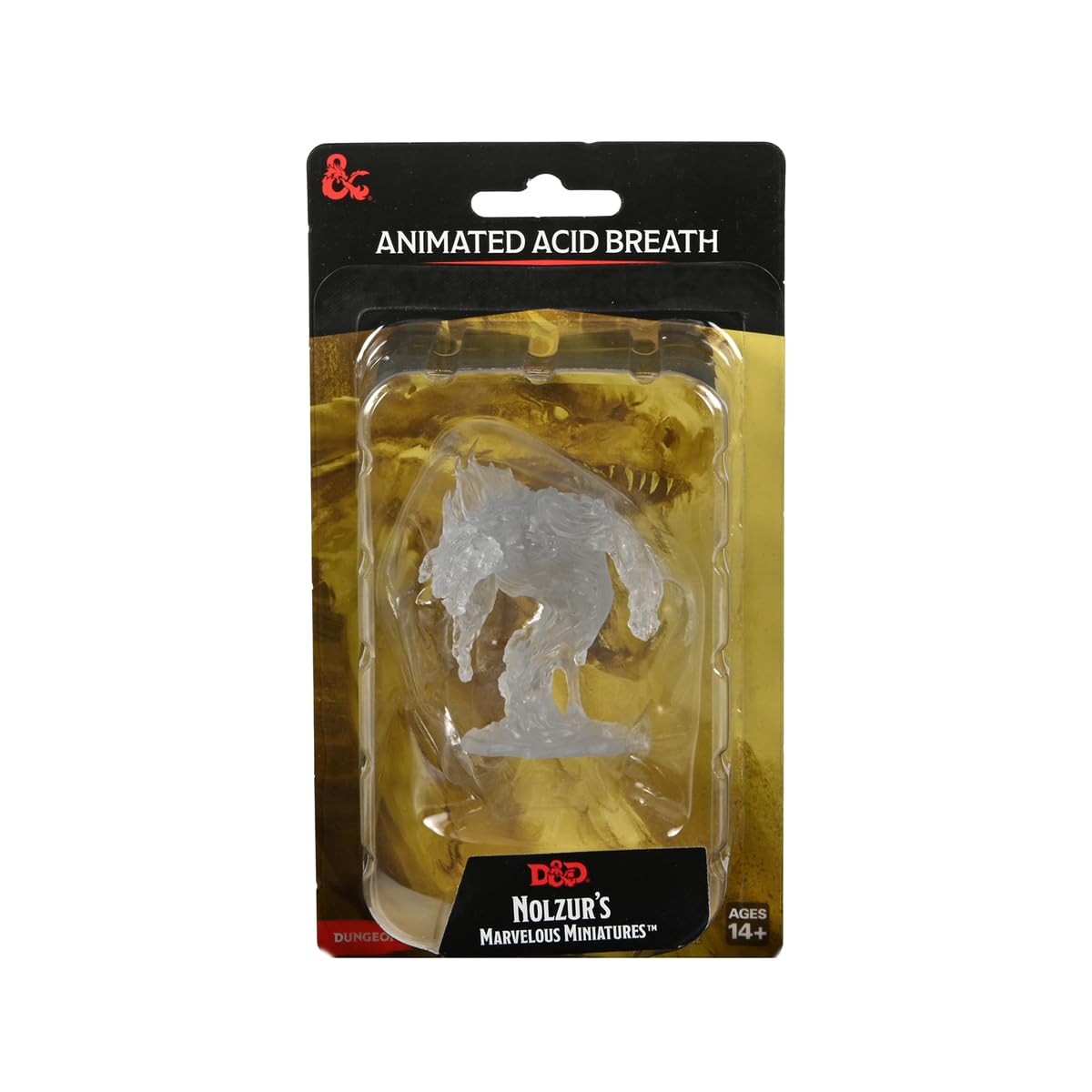 WizKids D&D Nolzur's Marvelous Miniatures: Animated Acid Breath Dungeons and Dragons Unpainted Miniatures