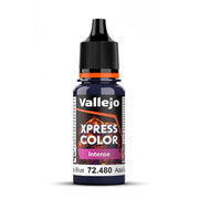 Vallejo - Xpress Color | Intense Legacy Blue 18 ml (0.6 fl.oz.) | Speedy Application and Drying | Vibrant and Saturated Tones