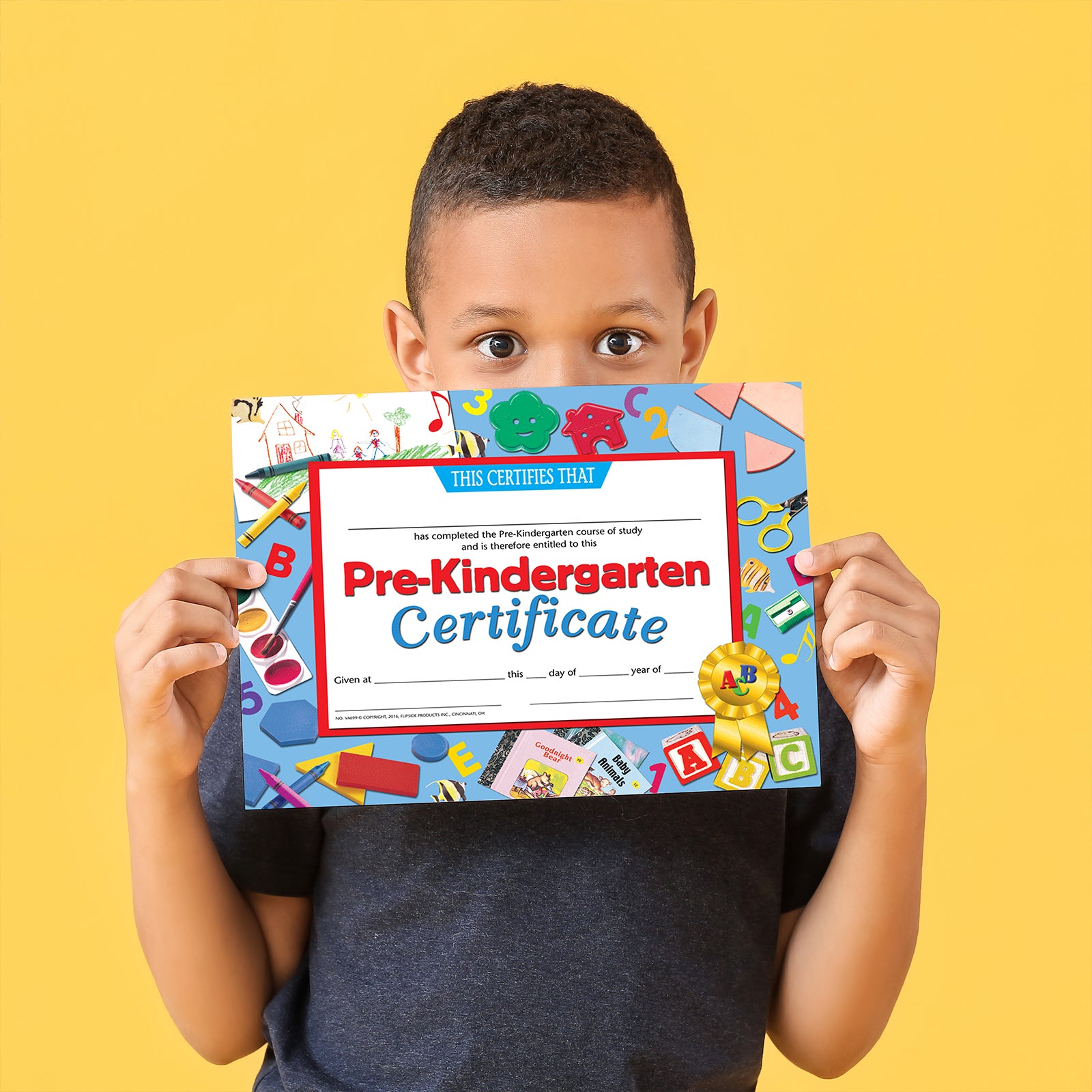Pre-Kindergarten Certificate, 8.5" x 11", Pack of 30