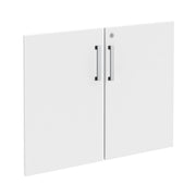 OfficeSource Laminate Bookcase Door Kit - White