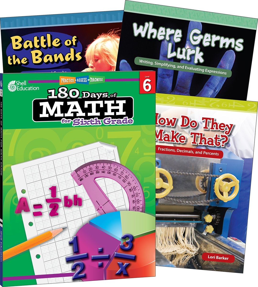 Learn-at-Home: Math Bundle Grade 6