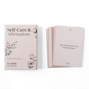 Rabble Self-Care and Affirmations Deck - 52 Affirmations and 52 Self Care Exercises