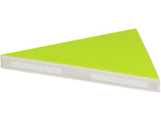 Triangular Babyseat Mat - Light Green/Ivory, 29.5"L x 25.6"W x 2.4"Th