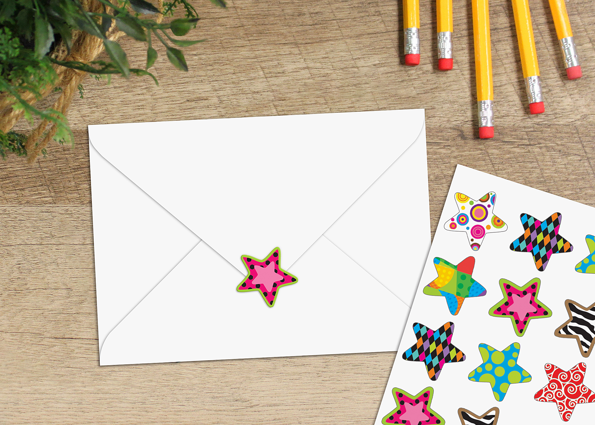 Fancy Stars Stickers