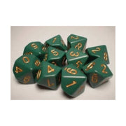 d10 Clamshell Opaque Dusty Green with Copper (10)