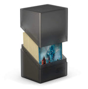 Ultimate Guard Boulder 80+ Classic, Deck Case for 80 Double-Sleeved TCG Cards, Onyx, Secure & Durable Storage for Trading Card Games, Soft-Touch Finish