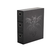 Arcane Tinmen - Dragon Shield: Fortress Card Drawers: Black 1200CT – Card Games - Compatible with Pokemon, Yugioh, Magic The Gathering, MTG TCG OCG & Hockey Cards
