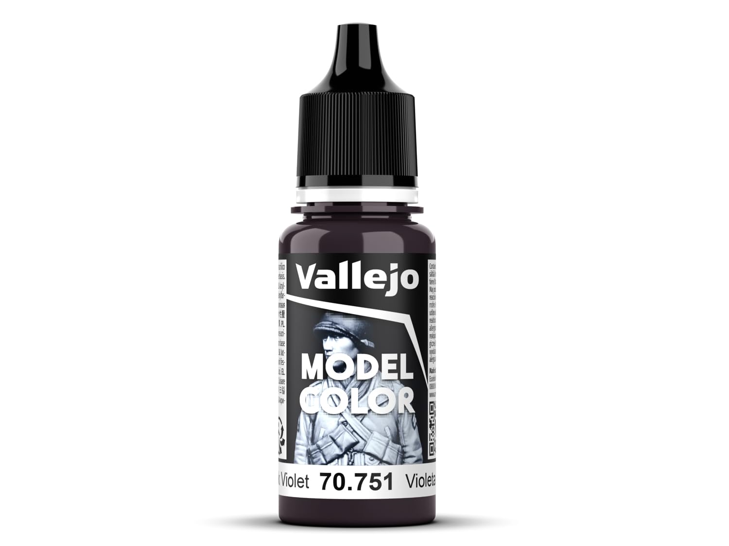 AV Vallejo Vallejo Model Color 70751 Black Violet (18ml)