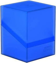 Ultimate Guard Boulder 100+ Classic, Deck Case for 100 Double-Sleeved TCG Cards, Sapphire, Secure & Durable Storage for Trading Card Games, Soft-Touch Finish