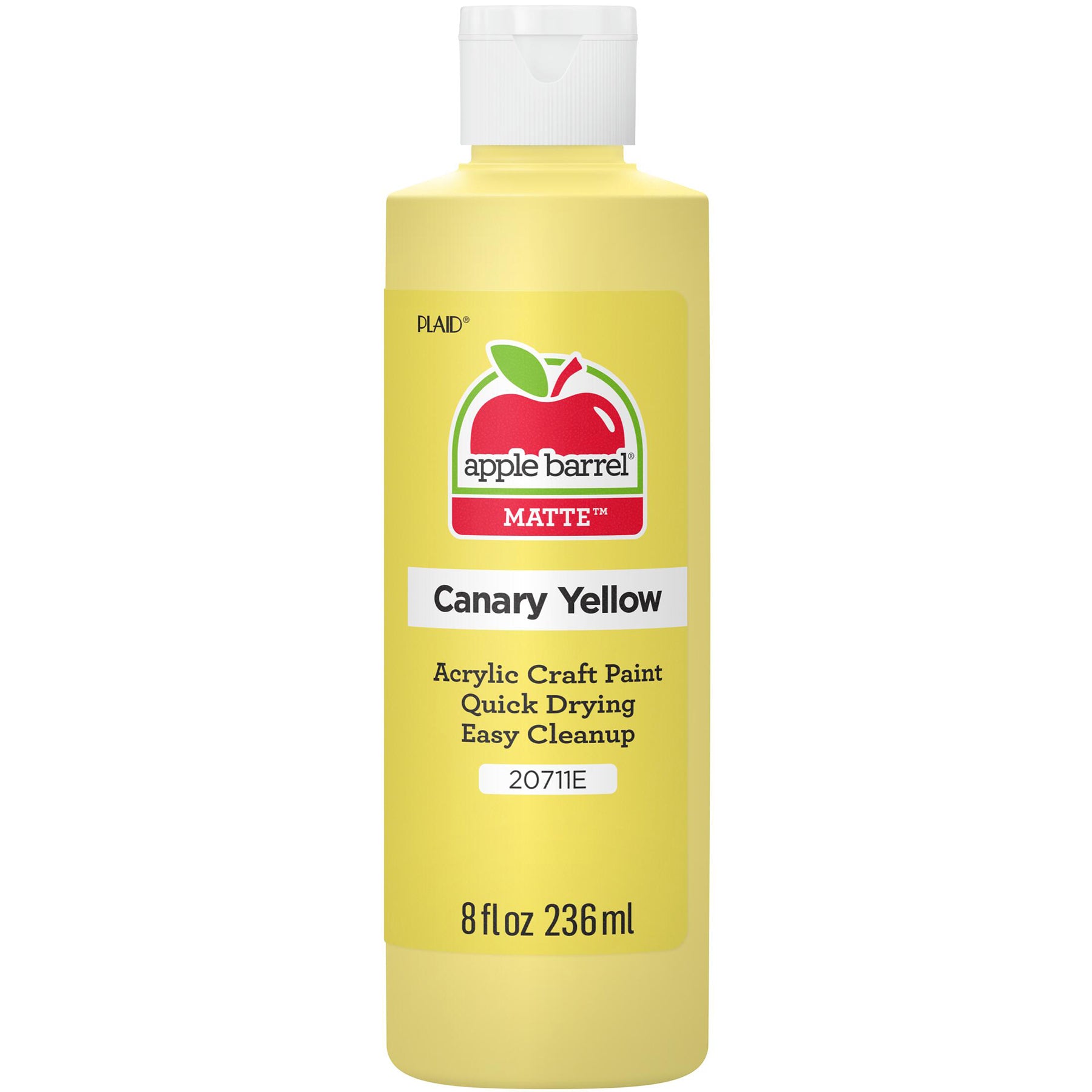 Acrylic Paint Matte, 8oz., Canary Yellow