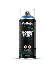 Vallejo - Hobby Paint Spray Fantasy Color | Magic Blue 400 ml. (13.5 fl.oz.) | Creates Perfect Matt and Self Levelling Finish | Equipped with 2 Different Nozzles