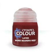 Citadel Games Workshop Layer Paint: Word Bearers Red (12ml)