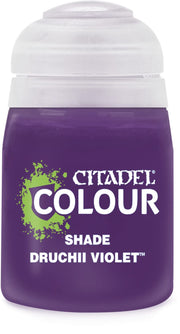 Games Workshop Citadel Druchii Violet Paint - Wh Colour - Shade Model Paint - 18ml