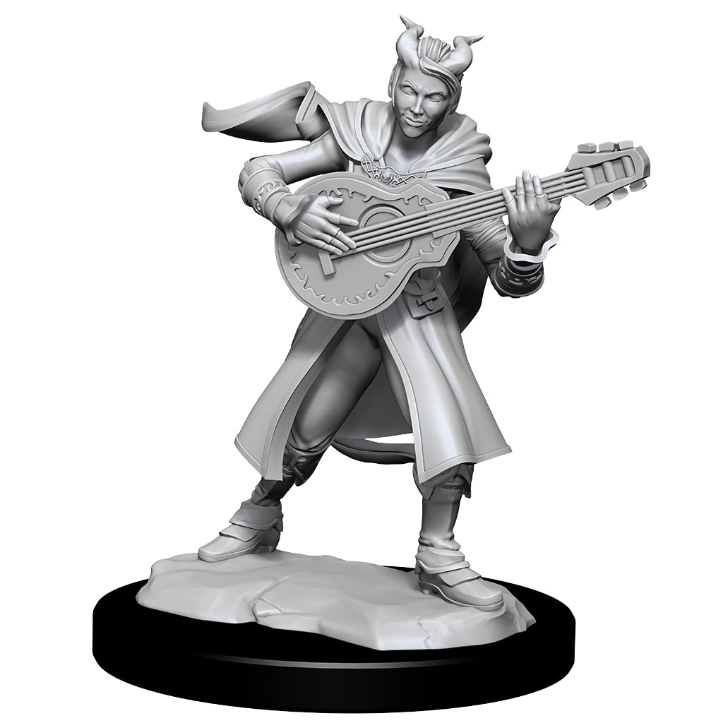 D&D: Nolzur's Marvelous Minis: Tiefling Bard Female Wave 14 (Unpainted)