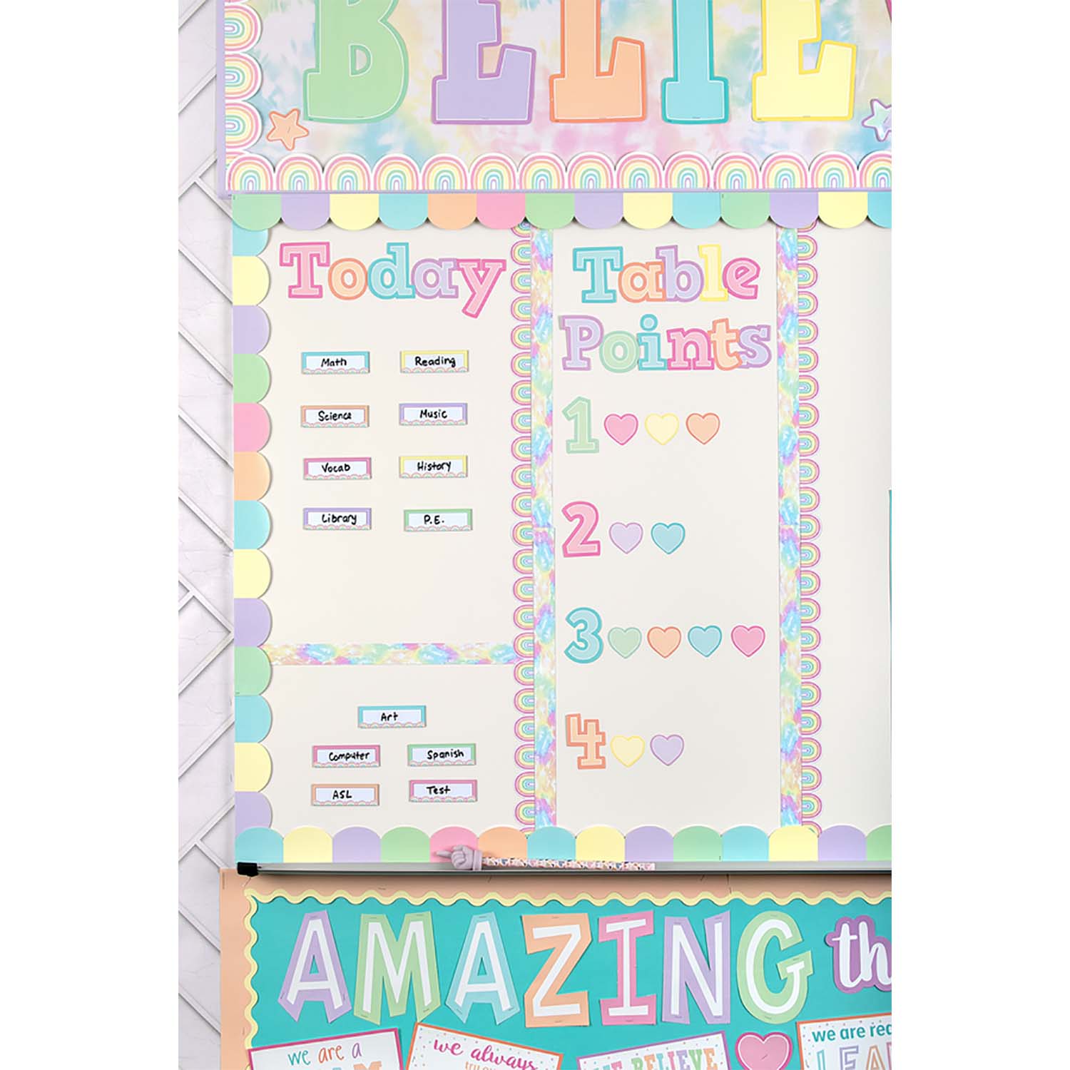 Pastel Pop Hearts Mini Accents, Pack of 36
