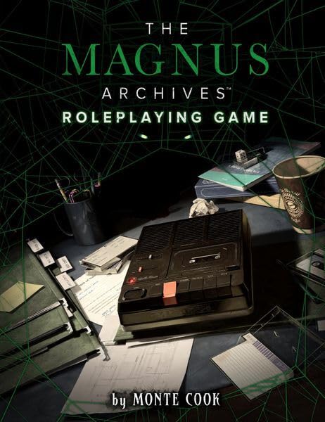 Monte Cook Games The Magnus Archives Roleplaying Game - RPG Game for 2+ Players and Ages 14+