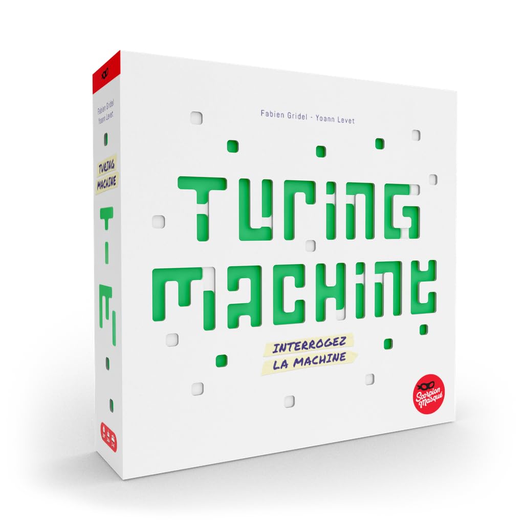 Scorpion Masque Turing Machine | Strategy Game for Teens and Adults | Ages 14+ | 1 to 4 Players | 20 Minutes