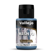 Vallejo - Wash FX | Blue Grey 35 ml. (1.18 fl.oz.) | Designedfor Grey Armour | Visual Realism for your Projects | Brush or Airbrush Use